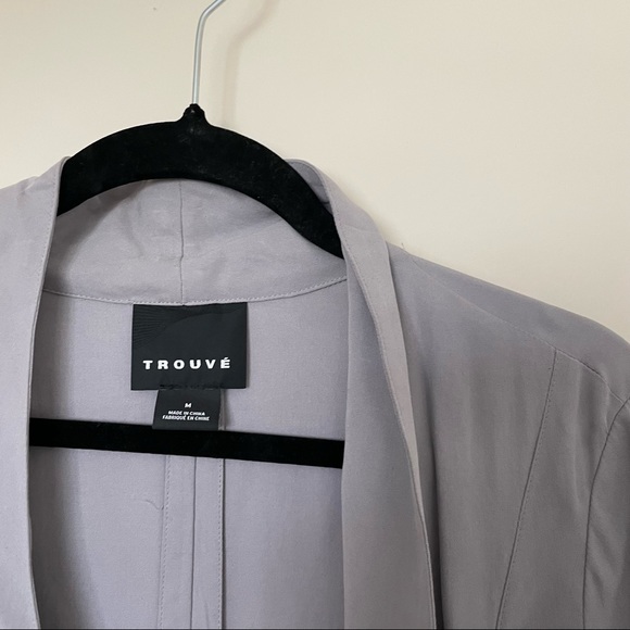 Trouvé Lightweight Jacket in Gray - Picture 3 of 6